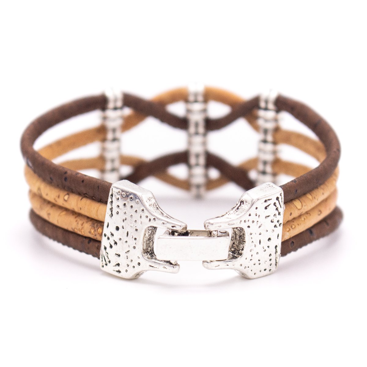 Angelco Accessories cork weave bracelet