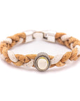 Edit alt text Angelco Accessories Braided turquoise cork bracelet