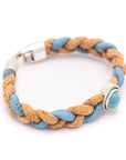 Edit alt text Angelco Accessories Braided turquoise cork bracelet