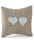Angelco Accessories Shell heart silver earrings