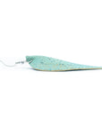 Angelco Accessories Leaf shaped blue cork drop earrings