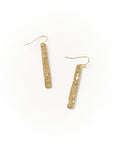 Angelco Accessories Gold bar earrings