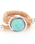 Angelco Accessories Turquesa cork ring
