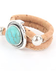 Angelco Accessories Turquesa cork ring