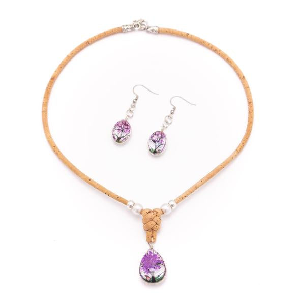 Angelco Accessories Cork and resin tree set - purple