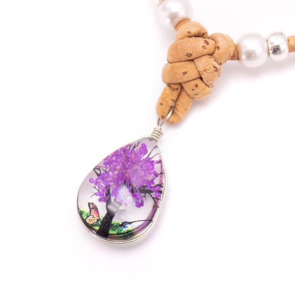 Angelco Accessories Cork and resin tree set - purple
