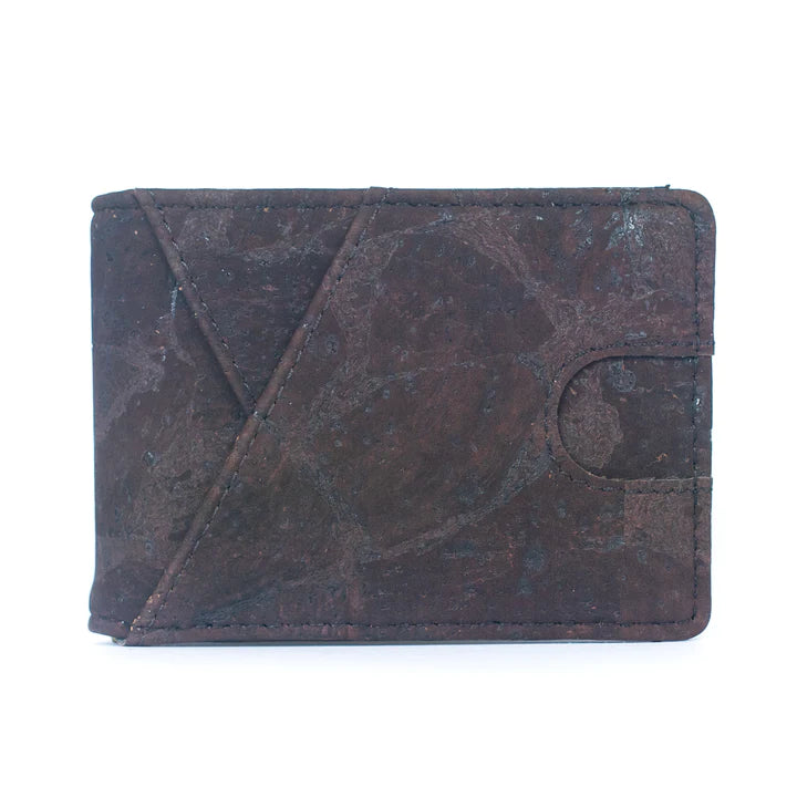 Angelco Accessories Caleb cork wallet - dark brown