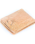Angelco Accessories Caleb cork wallet  - back view of wallet