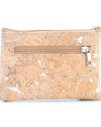 Angelco Accessories Cork micro wallet - rear view on white background