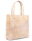 Angelco Accessories Lush cork tote bag - angled front view on white background
