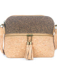 Angelco Accessories Millie cork handbag - style B on white background