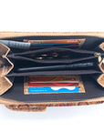 Regina cork phone wallet sling