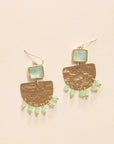 Angelco Accessories - Retrobot earrings - mint gold