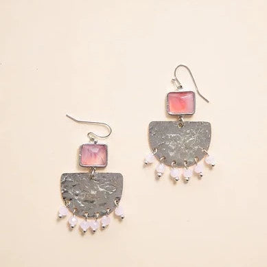 Angelco Accessories - Retrobot earrings - rose silver
