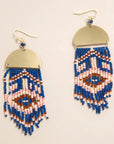 Angelco Accessories - Summer seed bead earrings - blue