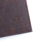 Angelco Accessories Adam cork wallet close up of cork imprint