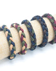 Angelco Accessories Braided tri-colour cork bracelet - 5 styles on display column