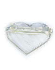 Angelco Accessories Shell heart hair clip