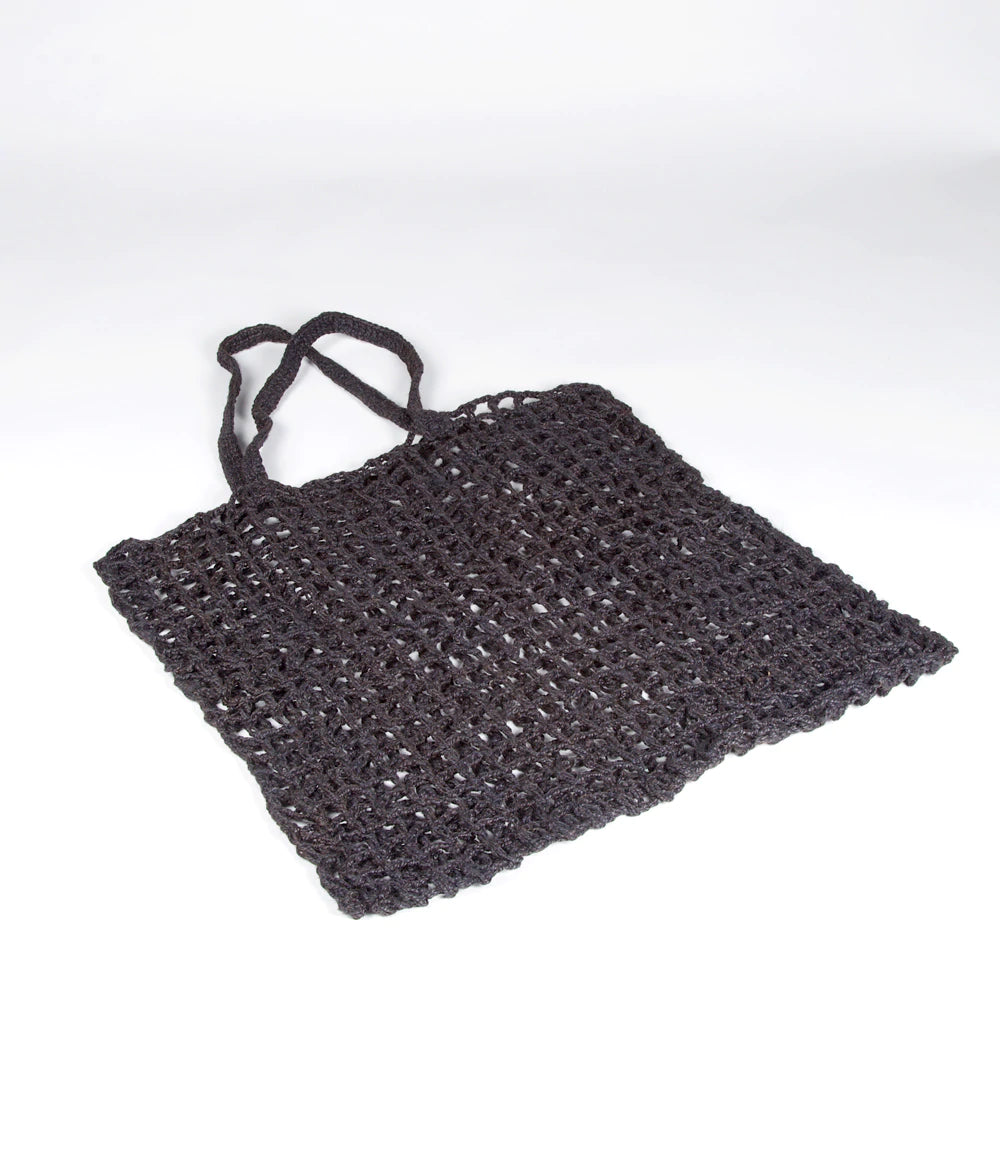 Angelco Accessories Jute cargo net bag - charcoal
