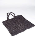 Angelco Accessories Jute cargo net bag - charcoal