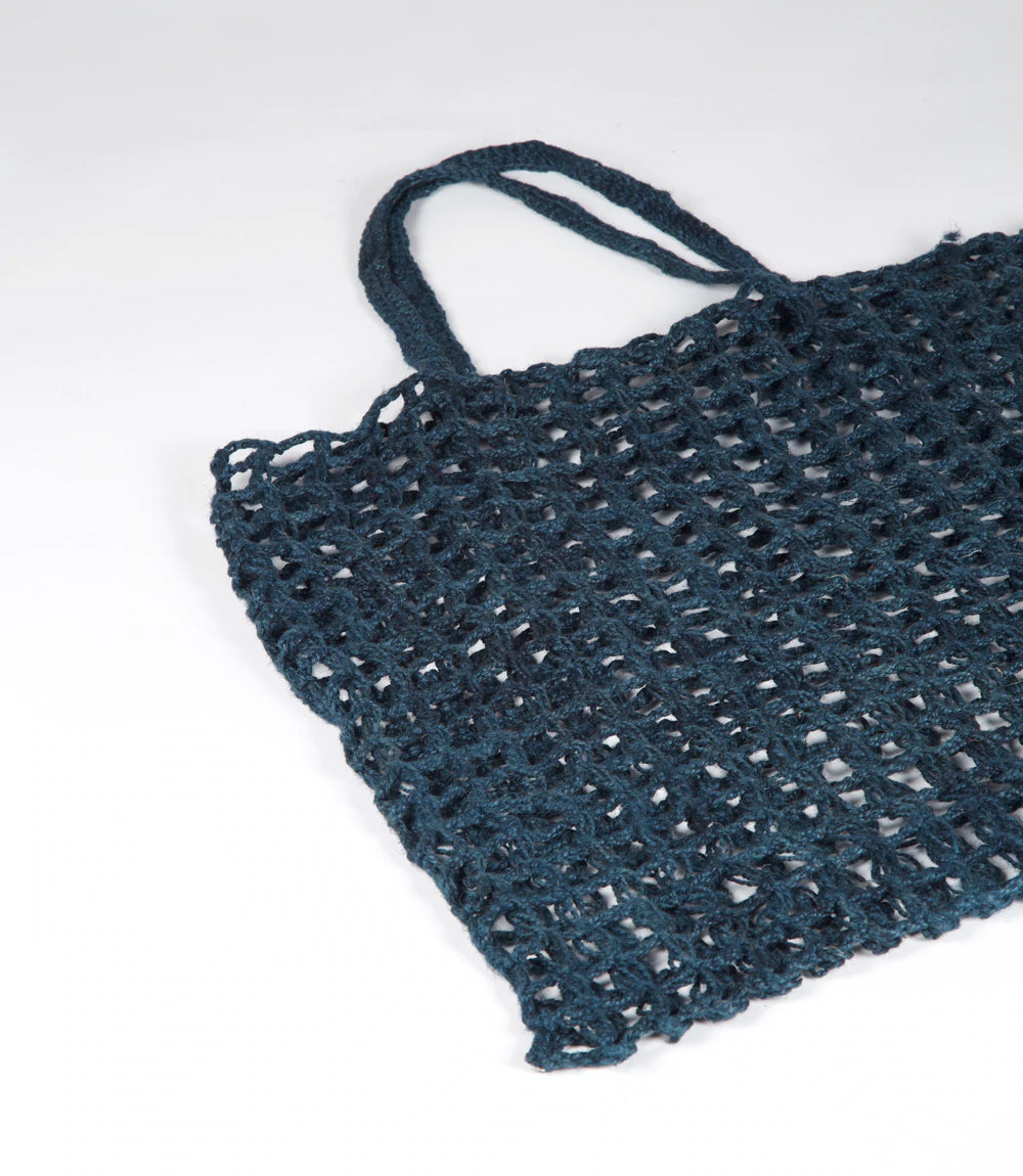 Angelco Accessories Jute cargo net bag - navy