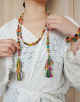 Angelco Accessories Kantha lariat necklace