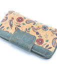 Angelco Accessories Cork wallet - paisley floral