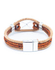 Angelco Accessories Infinity 4 strand cork bracelet