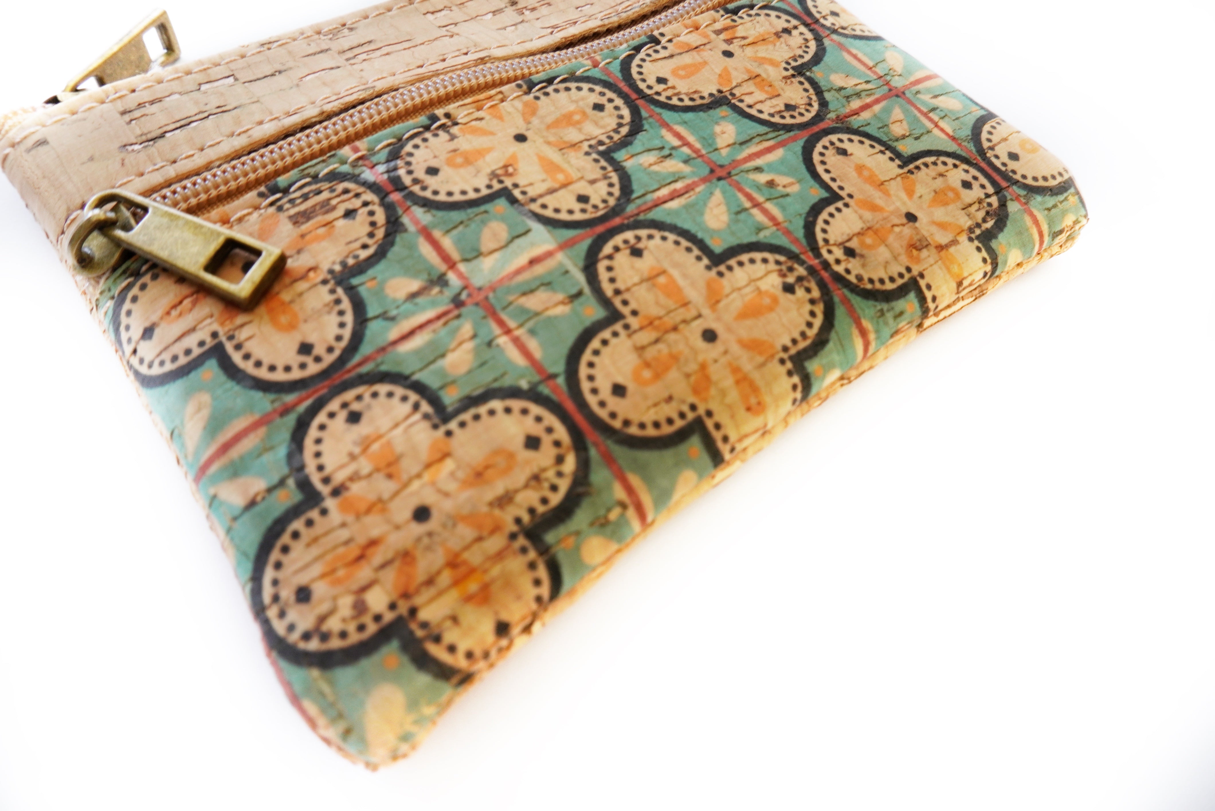 Angelco Accessories Zippered cork coin purse