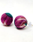 Angelco Accessories - Ball kantha stud