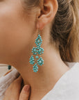 Angelco Accessories Beaded cascade earrings