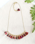 Angelco Accessories Rainbow tassel necklace