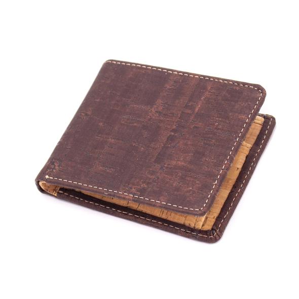 Angelco Accessories Cork men&#39;s style inner zipper wallet