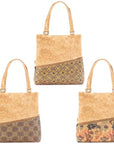 Angelco Accessories Splice cork handbag