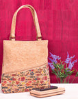 Angelco Accessories Splice cork handbag