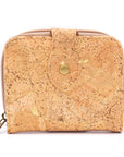 Angelco Accessories small metallic cork wallet - gold