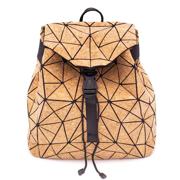 Angelco Accessories Geometric cork backpack