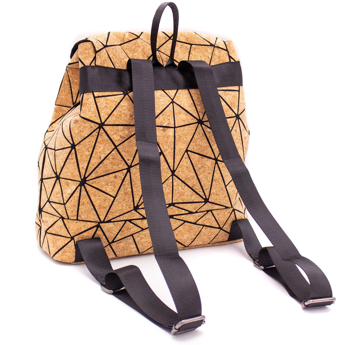 Angelco Accessories Geometric cork backpack