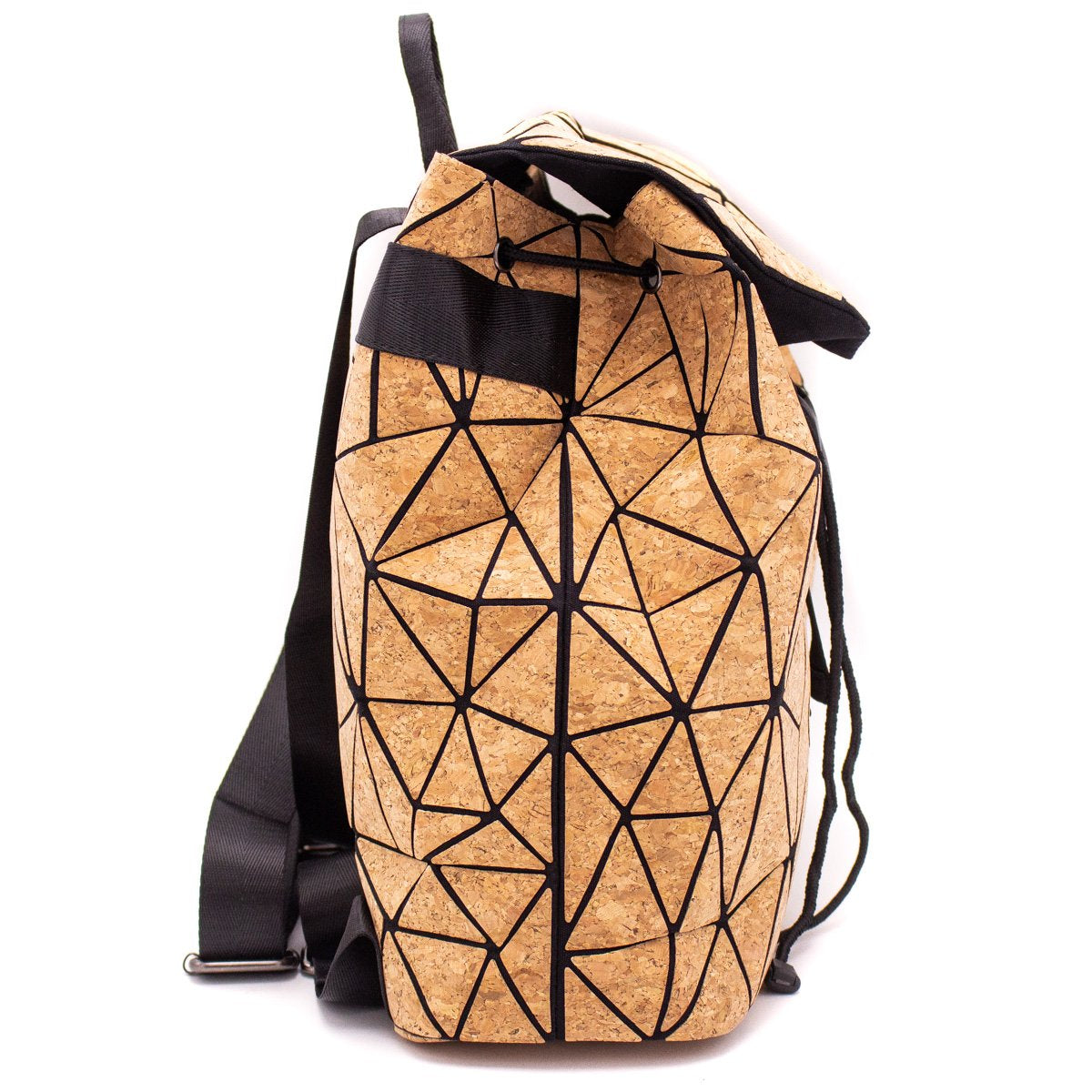 Angelco Accessories Geometric cork backpack