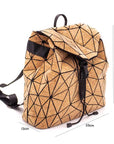 Angelco Accessories Geometric cork backpack