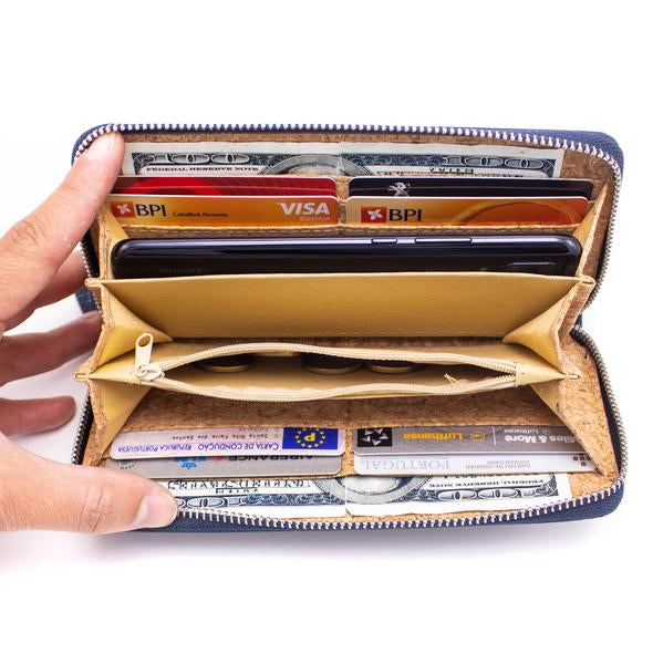 Angelco Accessories Metallic cork wallet