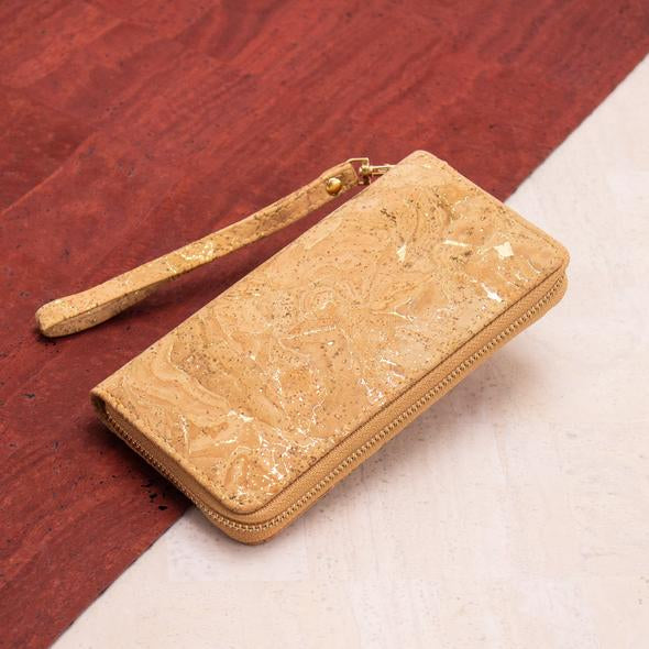 Angelco Accessories Metallic cork wallet