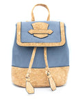 Angelco Accessories Small cork and canvas backpack