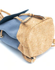 Angelco Accessories Small cork and canvas backpack
