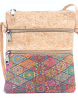 Angelco Accessories Double zipper crossbody bag - colourful tile