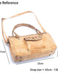 Angelco Accessories Zara cork handbag