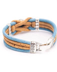 Angelco Accessories Flower braid cork bracelet